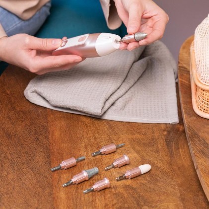 Cecotec 04318 strumento per manicure/pedicure Set Plastica Rosa