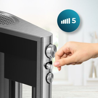 Cecotec PowerTwist 500 Sbattitore manuale 500 W Nero, Acciaio inox