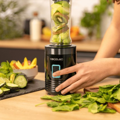 Cecotec 04395 frullatore 0,6 L Frullatore per sportivi 350 W Nero