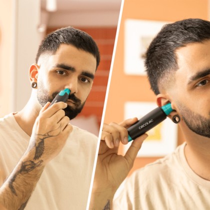 Cecotec 04407 rasoio di precisione Nero, Blu