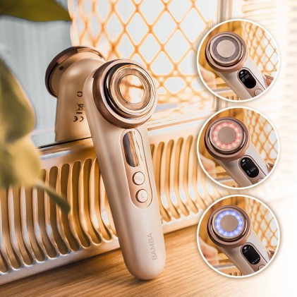 Cecotec Bamba FaceCare LightSonic Viso Rosa, Bianco