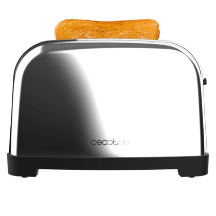 Cecotec 04828 tostapane 7 4 fetta/e 1700 W Nero, Argento