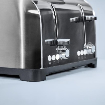 Cecotec 04828 tostapane 7 4 fetta/e 1700 W Nero, Argento
