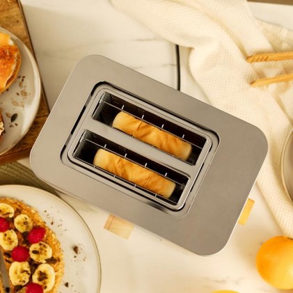 Cecotec 04843 tostapane 7 2 fetta/e 950 W Acciaio inox