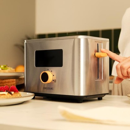 Cecotec 04843 tostapane 7 2 fetta/e 950 W Acciaio inox