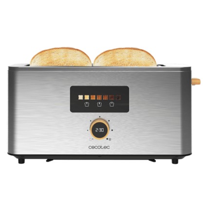 Cecotec 04845 tostapane 7 2 fetta/e 1000 W Acciaio inox