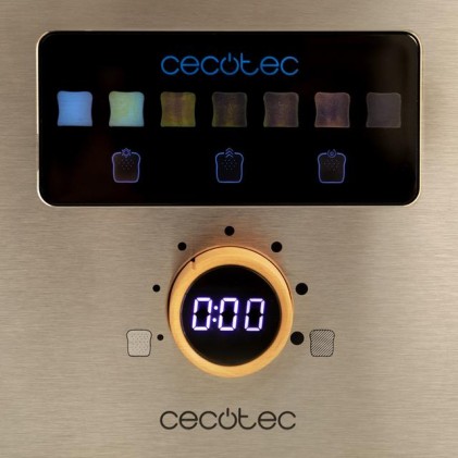Cecotec 04845 tostapane 7 2 fetta/e 1000 W Acciaio inox