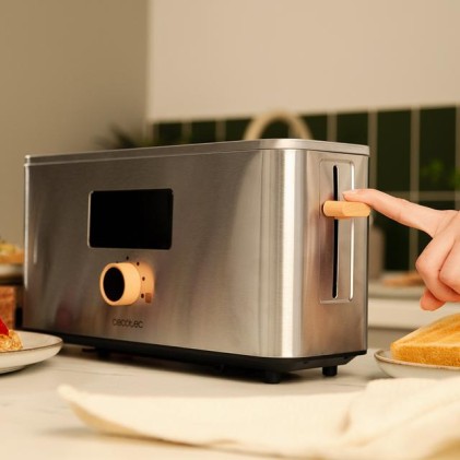 Cecotec 04845 tostapane 7 2 fetta/e 1000 W Acciaio inox