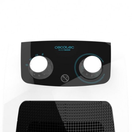 Cecotec 05308 stufetta elettrica Interno Nero, Bianco 1500 W Riscaldatore ambiente elettrico con ventilatore