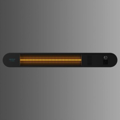 Cecotec Ready Warm 8600 Power Gold Riscaldatore alogeno a raggi infrarossi esterno 2000W - Montaggio a parete - IP55 - 3 livelli di potenza - Timer - Telecomando