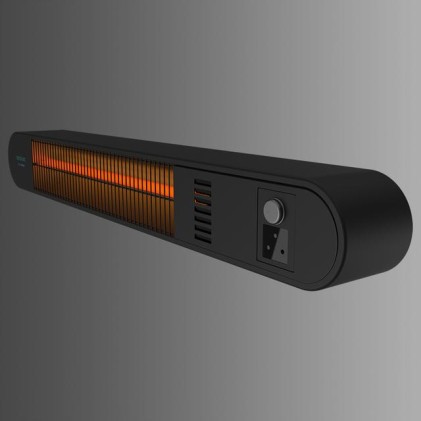 Cecotec Ready Warm 8600 Power Gold Riscaldatore alogeno a raggi infrarossi esterno 2000W - Montaggio a parete - IP55 - 3 livelli di potenza - Timer - Telecomando