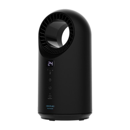 Cecotec ReadyWarm 8400 Bladeless Connected Interno Nero 1500 W Riscaldatore ambiente elettrico con ventilatore