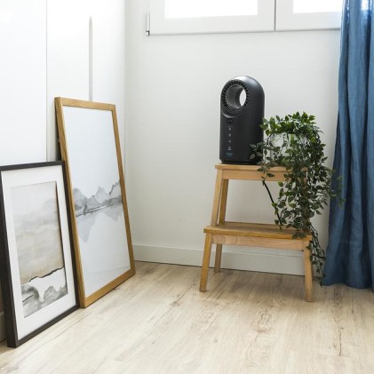 Cecotec ReadyWarm 8400 Bladeless Connected Interno Nero 1500 W Riscaldatore ambiente elettrico con ventilatore