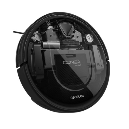 Cecotec Conga 2090 Vision aspirapolvere robot 550 L Combi Nero