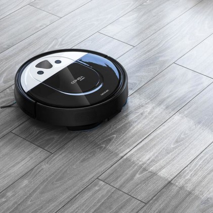 Cecotec Conga 2090 Vision aspirapolvere robot 550 L Combi Nero