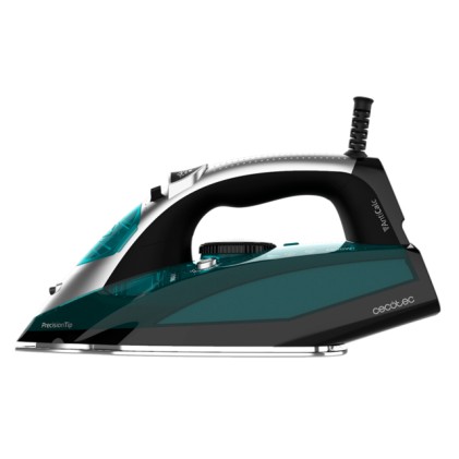 Cecotec 05521 ferro da stiro Ferro da stiro a secco e a vapore Alluminio 2600 W Nero, Verde