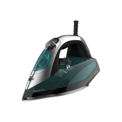 Cecotec 05521 ferro da stiro Ferro da stiro a secco e a vapore Alluminio 2600 W Nero, Verde