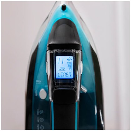 Cecotec 05524 ferro da stiro Ferro a vapore Titanio 2720 W Nero, Argento