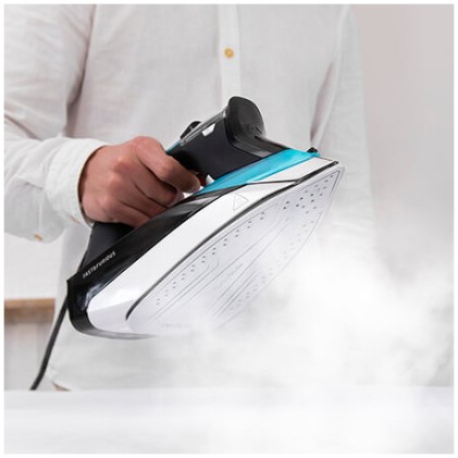 Cecotec 05524 ferro da stiro Ferro a vapore Titanio 2720 W Nero, Argento