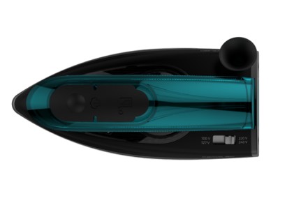Cecotec Fast&Furious 4000 Travel Ferro a vapore Piastra in Ceramica 1200 W Nero, Turchese