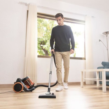 Cecotec Conga Popstar 4000 Ultimate Pro Slitta Aspirapolvere 800W - Multiciclonico - Deposito 3,5L - Filtrazione Alta Efficienza - Tubo Metallo