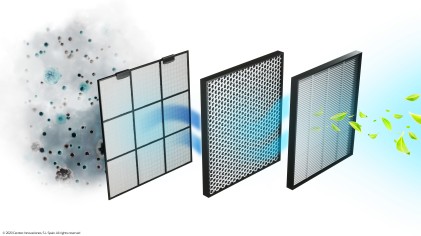 Cecotec TotalPure 2500 Connected 65 m&sup2; 54 dB 60 W Bianco