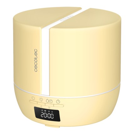 Cecotec PureAroma 550 Connected SunLight Aroma Diffusore 500ml Bluetooth - Display LED - Altoparlante - Timer 12h - 3 modalit&agrave; operative - Copertura 30m2