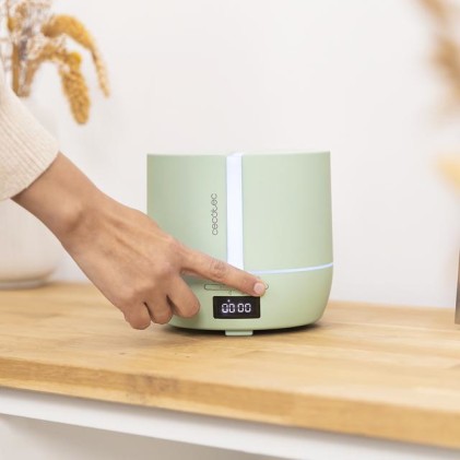 Cecotec PureAroma 550 Connected Sky Aroma Diffusore 500ml Bluetooth - Display LED - Altoparlante - Timer 12h - 3 modalit&agrave; operative - Copertura 30m2