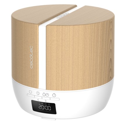 Cecotec 05647 umidificatore Vapore 0,5 L Bianco, Legno 15,6 W