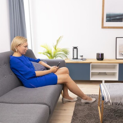 Cecotec 05649 diffusore di aromi Cisterna Plastica Nero, Marrone, Bianco