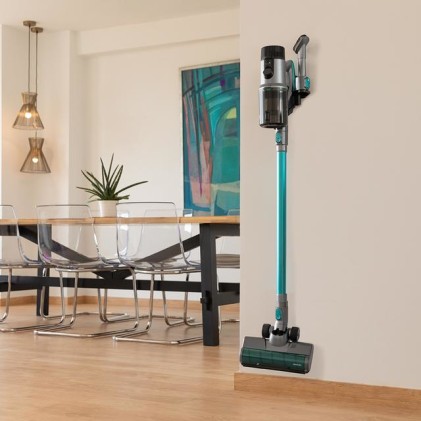 Cecotec Conga RockStar 880 Titanium Scopa Aspirapolvere Senza Fili 480W - Motore Digitale - 3 in 1 - 30 KPA - Autonomia 100 Minuti