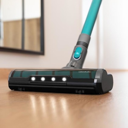 Cecotec Conga RockStar 880 Titanium Scopa Aspirapolvere Senza Fili 480W - Motore Digitale - 3 in 1 - 30 KPA - Autonomia 100 Minuti