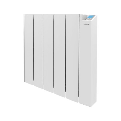 Cecotec Ready Warm 6000 Radiatore elettrico connesso in ceramica termica 1500 W - 6 elementi - Alluminio pressofuso - Controllo WiFi - 4 modalit&agrave; - Timer - IPX4