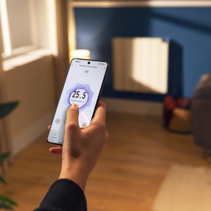 Cecotec Ready Warm 6000 Radiatore elettrico connesso in ceramica termica 1500 W - 6 elementi - Alluminio pressofuso - Controllo WiFi - 4 modalit&agrave; - Timer - IPX4