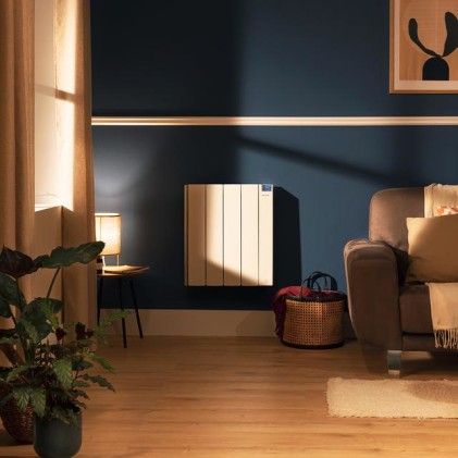 Cecotec Ready Warm 8000 Radiatore elettrico connesso in ceramica termica 2000 W - 8 elementi - Alluminio pressofuso - Controllo WiFi - 4 modalit&agrave; - Timer - IPX4