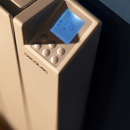 Cecotec Ready Warm 8000 Radiatore elettrico connesso in ceramica termica 2000 W - 8 elementi - Alluminio pressofuso - Controllo WiFi - 4 modalit&agrave; - Timer - IPX4
