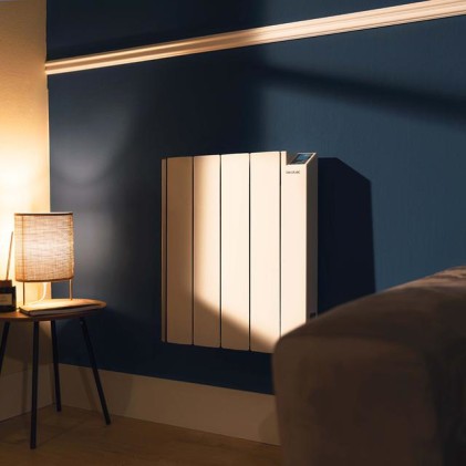 Cecotec Ready Warm 8000 Radiatore elettrico connesso in ceramica termica 2000 W - 8 elementi - Alluminio pressofuso - Controllo WiFi - 4 modalit&agrave; - Timer - IPX4