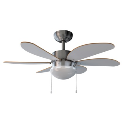 Cecotec 05938 ventilatore Bianco, Legno
