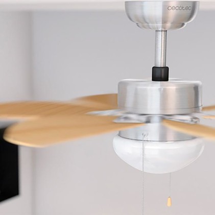 Cecotec 05938 ventilatore Bianco, Legno
