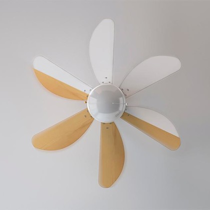 Cecotec 05938 ventilatore Bianco, Legno