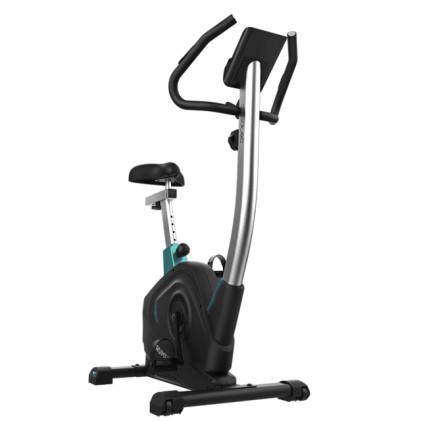 Cecotec Cyclette DrumFit Cycle 6000 Pegasus - Resistenza Magnetica Regolabile Manualmente - Manubrio con Sensore di Frequenza Cardiaca - Sella Regolabile - Supporto per Dispositivi