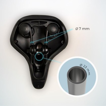 Cecotec DrumFit SitBike Gel Citt&agrave; Unisex Sellino per bicicletta