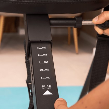 Panca per inversione Cecotec Drumfit Inversion 1800 - Supporta fino a 120 kg - Include accessori - Pieghevole - Altezza regolabile - Livelli multipli - Nero