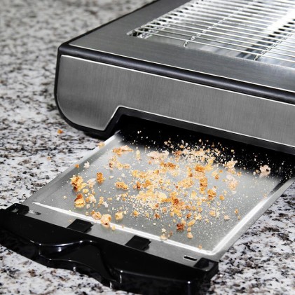 Cecotec Turbo EasyToast Inox 6 900 W Nero, Argento