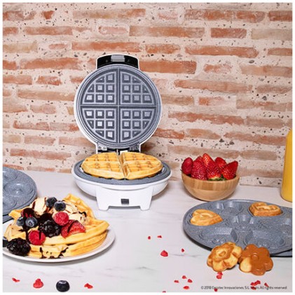 Cecotec 08005 piastra per waffle 4 waffle 700 W Bianco