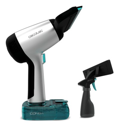 Cecotec Conga Rockstar 3700 Glass aspirapolvere senza filo Nero, Argento, Turchese Senza sacchetto