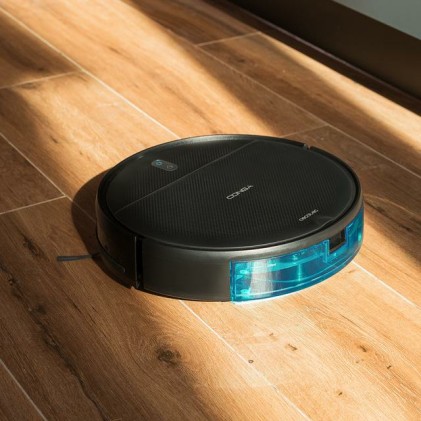 Robot aspirapolvere Cecotec Conga 999 Map Genesis - Navigazione giroscopica - Bluetooth - Autonomia batteria 120 min - Aspirazione 2000 Pa - Funzione lavaggio - Wi-Fi - Controllo tramite app - Telecomando - Nero