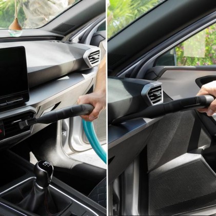 Cecotec Conga Rockstar Wet & Dry Steel Max 16 L A cilindro Secco e bagnato 1400 W Sacchetto per la polvere