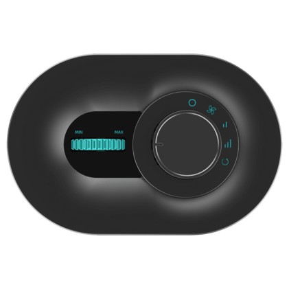 Cecotec 08290 stufetta elettrica Interno Nero 1500 W Riscaldatore ambiente elettrico con ventilatore