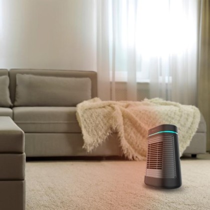 Cecotec 08290 stufetta elettrica Interno Nero 1500 W Riscaldatore ambiente elettrico con ventilatore